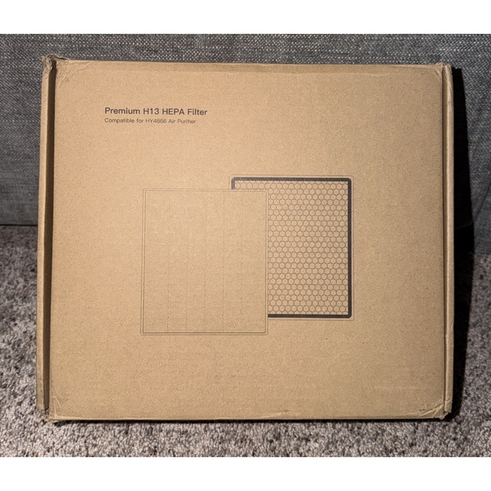 Premium HY4866 Genuine Air Purifier Filter for Air Purifer 4 Pack H13 HEPA